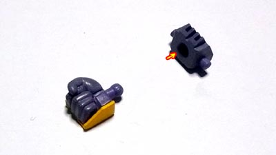 HGUC　アッシマー製作（ガンダム,プラモデル）