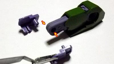 HGUC　アッシマー製作（ガンダム,プラモデル）