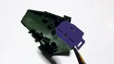 HGUC　アッシマー製作（ガンダム,プラモデル）