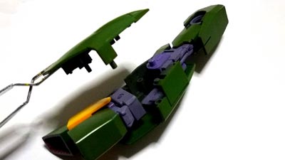 HGUC　アッシマー製作（ガンダム,プラモデル）