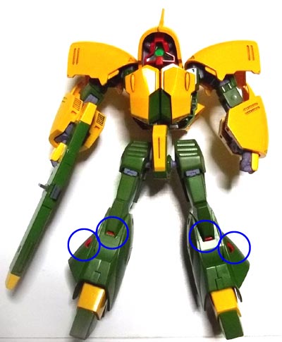 HGUC　アッシマー製作（ガンダム,プラモデル）