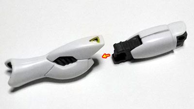HGUC ガンダムF91　プラモデル