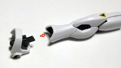 HGUC ガンダムF91　プラモデル