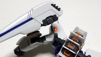 HGUC ガンダムF91　プラモデル