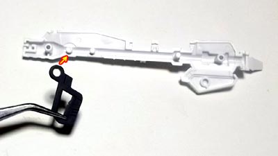 HGUC ガンダムF91　プラモデル