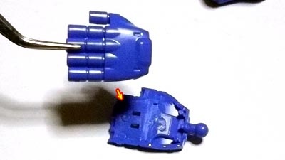 HGUCグフの製作　ガンダム,プラモデル