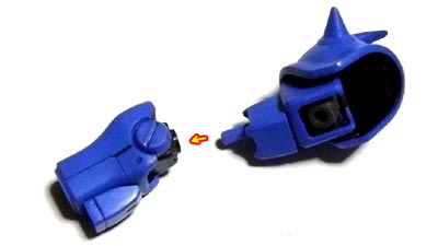 HGUCグフの製作　ガンダム,プラモデル