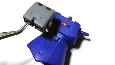 HGUCグフの製作　ガンダム,プラモデル