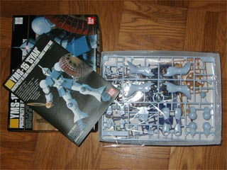 HGUCギャンの製作（ガンダム,プラモデル）