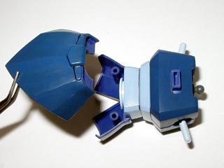 HGUCギャンの製作（ガンダム,プラモデル）