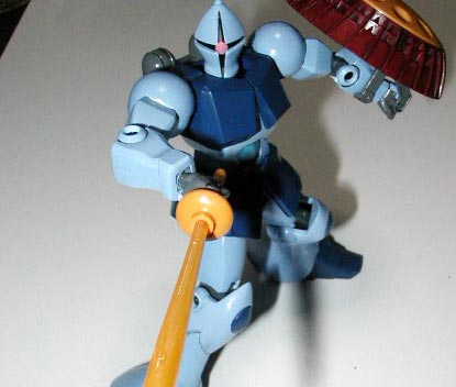HGUCギャンの製作（ガンダム,プラモデル）
