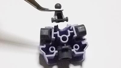 HGUC　プラモデル　ギャン　ガンダム