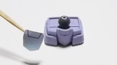 HGUC　プラモデル　ギャン　ガンダム