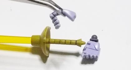 HGUC　プラモデル　ギャン　ガンダム