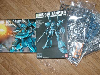 HGUCケンプファーの製作