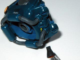 HGUCケンプファーの製作