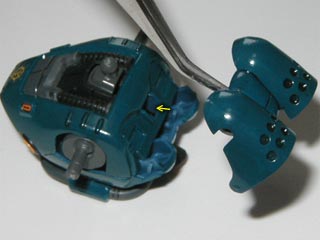 HGUCケンプファーの製作