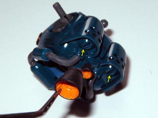 HGUCケンプファーの製作