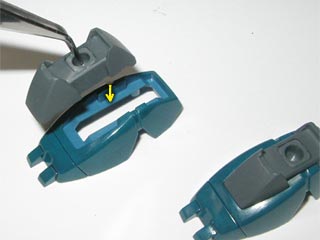 HGUCケンプファーの製作