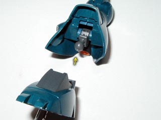 HGUCケンプファーの製作