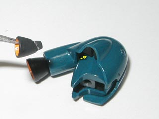 HGUCケンプファーの製作