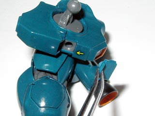 HGUCケンプファーの製作