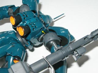 HGUCケンプファーの製作