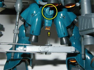 HGUCケンプファーの製作