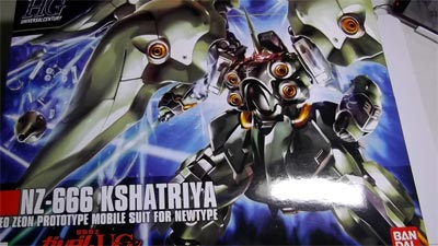 HGUC クシャトリヤ(ガンダム,プラモデル)