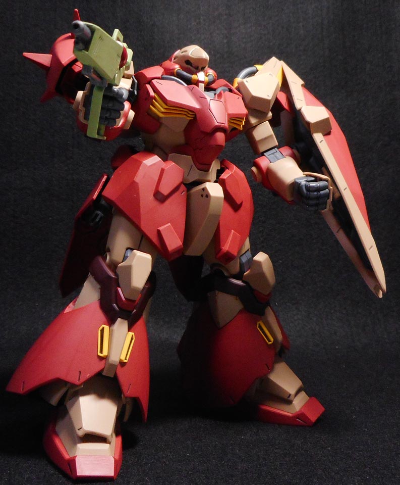 全撮影｜HGUC 1/144 メッサーF02 (閃光のハサウェイ)の作り方
