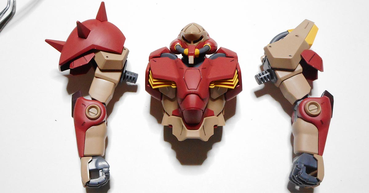 HGUC メッサー F02型　箱絵