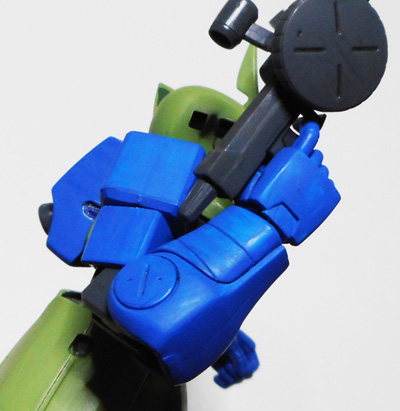 hguc 旧ザクの製作　プラモデル(ガンダム)
