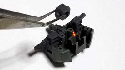 hguc 旧ザクの製作　プラモデル(ガンダム)