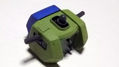 hguc 旧ザクの製作　プラモデル(ガンダム)