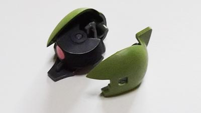 hguc 旧ザクの製作　プラモデル(ガンダム)