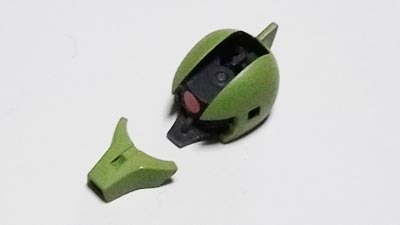 hguc 旧ザクの製作　プラモデル(ガンダム)