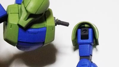 hguc 旧ザクの製作　プラモデル(ガンダム)