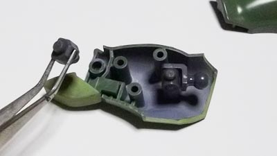 hguc 旧ザクの製作　プラモデル(ガンダム)