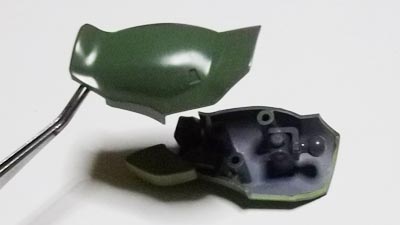 hguc 旧ザクの製作　プラモデル(ガンダム)