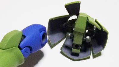 hguc 旧ザクの製作　プラモデル(ガンダム)