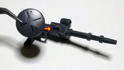 hguc 旧ザクの製作　プラモデル(ガンダム)