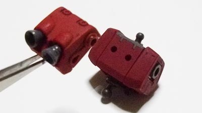 hguc シャア専用ザクII オリジンverの製作　プラモデル(ガンダム)