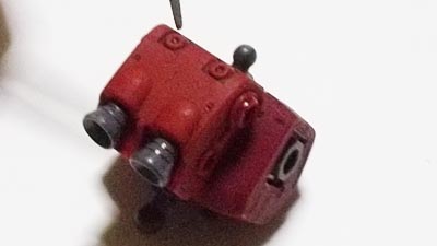 hguc シャア専用ザクII オリジンverの製作　プラモデル(ガンダム)