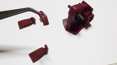 hguc シャア専用ザクII オリジンverの製作　プラモデル(ガンダム)