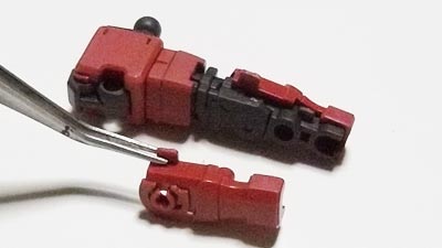 hguc シャア専用ザクII オリジンverの製作　プラモデル(ガンダム)