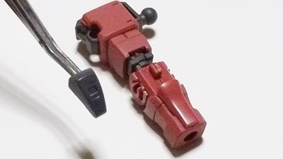 hguc シャア専用ザクII オリジンverの製作　プラモデル(ガンダム)