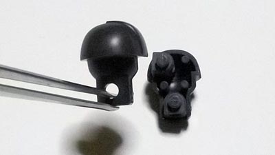 hguc シャア専用ザクII オリジンverの製作　プラモデル(ガンダム)