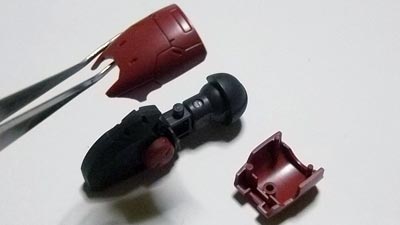 hguc シャア専用ザクII オリジンverの製作　プラモデル(ガンダム)