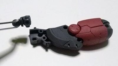 hguc シャア専用ザクII オリジンverの製作　プラモデル(ガンダム)