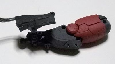hguc シャア専用ザクII オリジンverの製作　プラモデル(ガンダム)